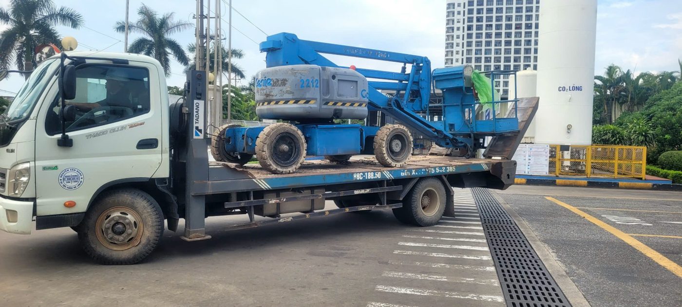 Công ty TNHH đầu tư công nghệ Minh Quân – Dịch vụ cho thuê xe nâng người tại Vĩnh Phúc…