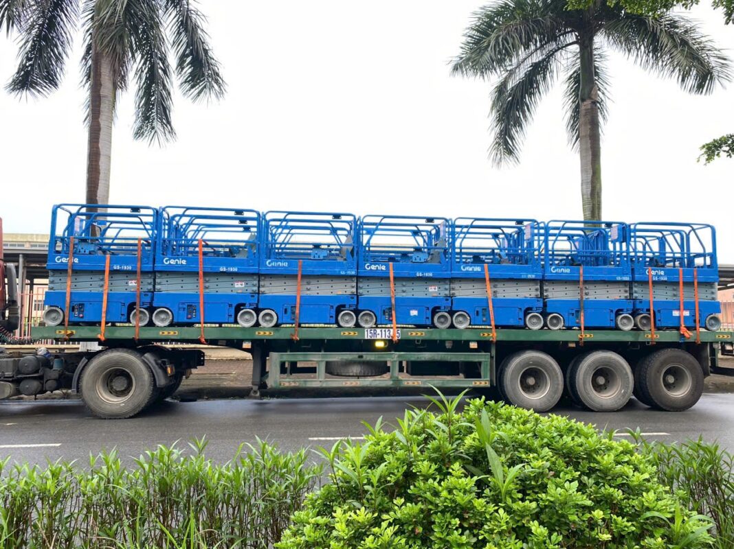 Công ty TNHH đầu tư công nghệ Minh Quân – Dịch vụ cho thuê xe nâng người tại Vĩnh Phúc…
