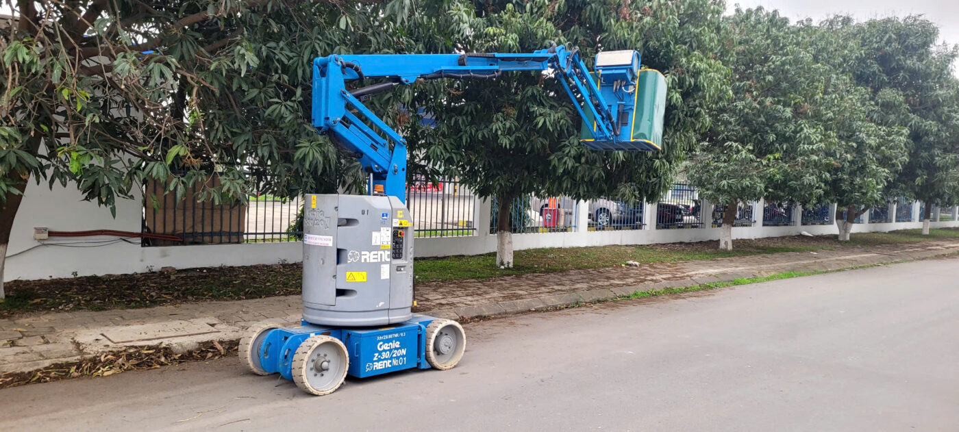 Công ty TNHH đầu tư công nghệ Minh Quân – Dịch vụ cho thuê xe nâng người tại Vĩnh Phúc…