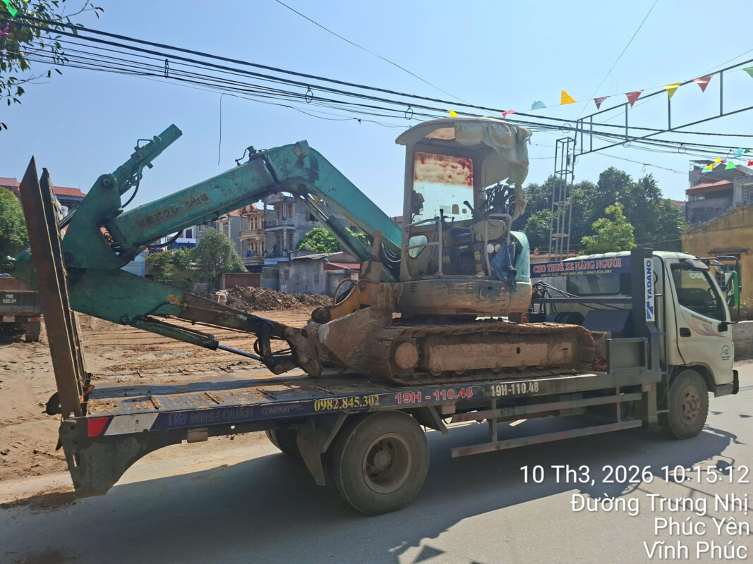 Công ty TNHH đầu tư công nghệ Minh Quân – Dịch vụ cho thuê xe nâng người tại Vĩnh Phúc…